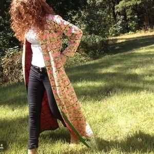 Long vintage kimono